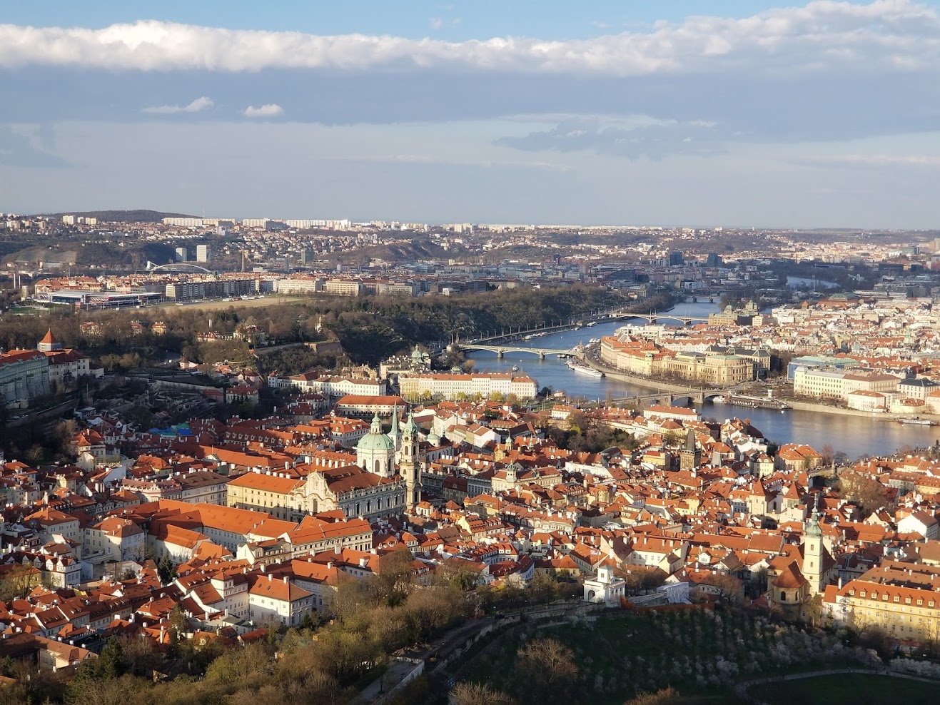 Prague Aerial