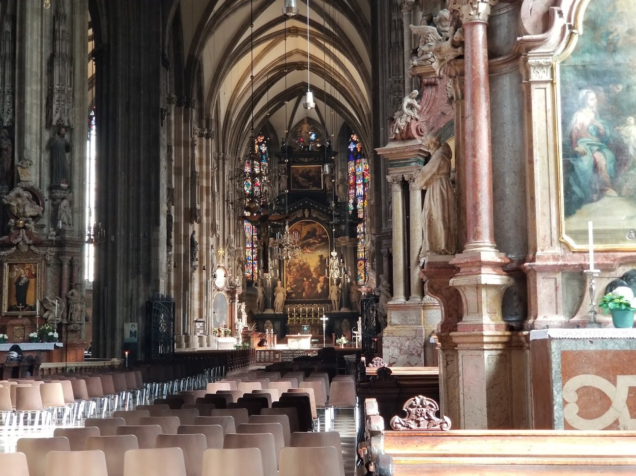 Vienna Cathedral Interior